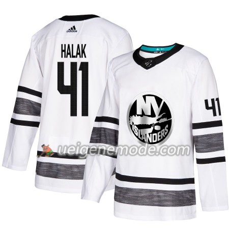 Herren Eishockey New York Islanders Trikot Jaroslav Halak 41 2019 All-Star Adidas Weiß Authentic